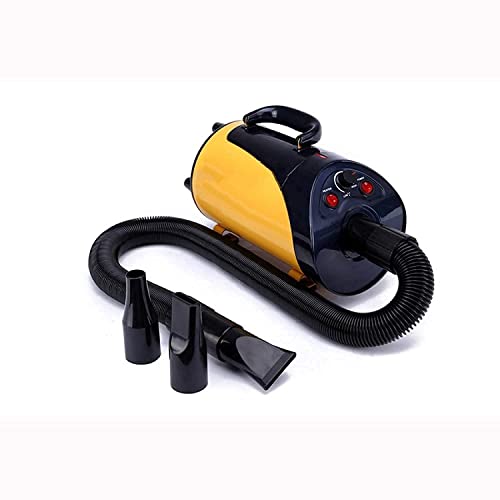 BDRSRX Secadora de Pelo Mascota Secadora Mascota Gato Perro secador de Pelo Anion 2800w 110v / 220v (Color: Amarillo, Tamaño: 2800W) (Color : Yellow, Size : 2800w)