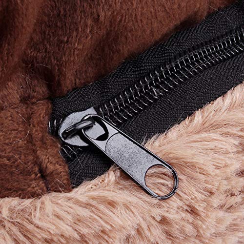 beautyhe Camas para Perros Morder Antideslizante Garra De Oso Caseta Perro Ligero Suave Cototel Canal Casa para Gatos para Perros Gato PequeñOs Y Medianos Grandes 40,Grey