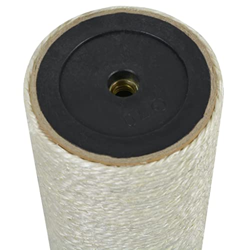 Beige Sisal Natural + Estructura de Tablero de partículas Poste rascador para Gatos 8x15 cm 10 mm beigeProductos para Mascotas Productos para Mascotas Productos para Gatos Mobiliario para Gatos