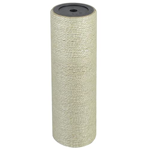 Beige Sisal Natural + Estructura de Tablero de partículas Poste rascador para Gatos 8x25 cm 10 mm beigeProductos para Mascotas Productos para Mascotas Productos para Gatos Mobiliario para Gatos