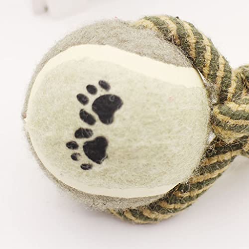 BEITABEITAkaitank Juguetes De Cuerda para Perros con Pelotas para Masticadores Agresivos Juguete De Entrenamiento Interactivo Casi Indestructible para Razas Medianas/Grandes,Cuerda con Pelota