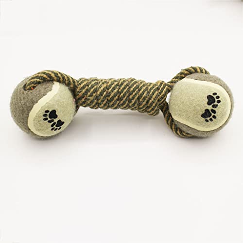 BEITABEITAkaitank Juguetes De Cuerda para Perros con Pelotas para Masticadores Agresivos Juguete De Entrenamiento Interactivo Casi Indestructible para Razas Medianas/Grandes,Cuerda con Pelota