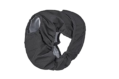 BePetMia Pañales Lavables para Perras, Calzoncillos Higiénicos para Perras en Celo, 5 Tallas de XS a XL, Apto para Todas Las Perras con Incontinencia (L: 48-65cm, Negro)