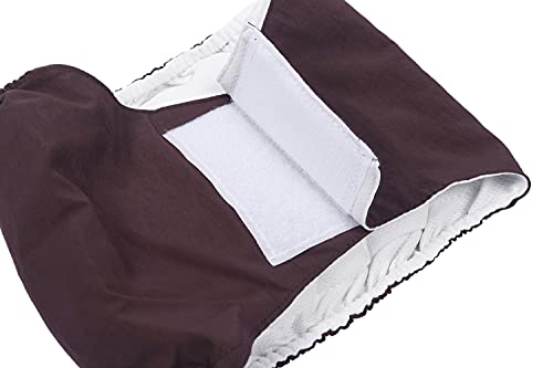 BePetMia Pañales Lavables para Perros machos, Ropa Interior higiénica para Cachorros, Perros en celo e incontinencia, 5 Tallas para Perros pequeños, medianos y Grandes (XS: 22-32cm, Set-2)