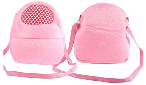 Biluer Bolsa de Transporte, 2PCS Pet Carrier Bag Hamster Carrier Hamster Travel Bag Adecuado para Transportar Ratas Hámsters Ratones Ardillas Chinchillas Erizos Y Otros Animales Similares