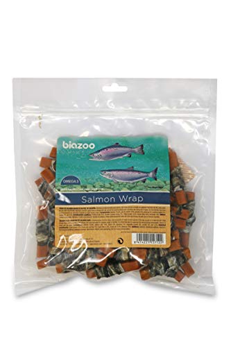 biozoo Tira SALMÓN Envuelta EN Piel Salmon 500G