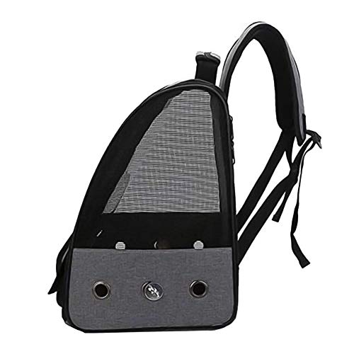 Bird Jaula de Viaje en Transporte Mochila con el Soporte portátil Ligero y Transpirable para Mascotas Pájaros del Loro Gris Decorativo del hogar