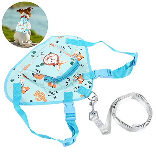bizofft Mochila de Dibujos Animados para Mascotas, Mochila Multifuncional de Dibujos Animados para Mascotas Práctica para Exteriores para Perros Pequeños para Viajes para Perros Grandes(#1, L)