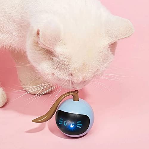 Bola mágica del juguete del gato, palo eléctrico inteligente del gato, bola del juguete que se autocura, carga inteligente eléctrica del animal doméstico del juguete del gato