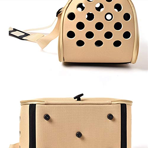 Bolsa de Viaje para Mascotas Oblicua Cruz Transpirable Bolsa Mascota Mascotas Bolsa de Transporte Adecuado for Las pequeñas y Medianas Perros y Gatos para Caminar Gatos y Perros