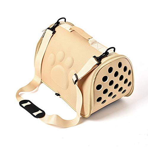 Bolsa de Viaje para Mascotas Oblicua Cruz Transpirable Bolsa Mascota Mascotas Bolsa de Transporte Adecuado for Las pequeñas y Medianas Perros y Gatos para Caminar Gatos y Perros
