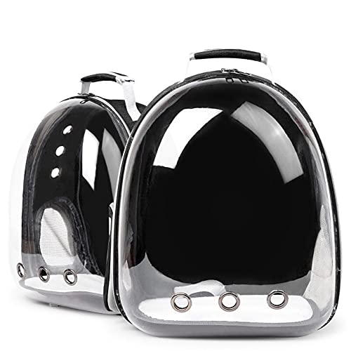 Bolsa Gato Bolsa De Transporte para Gatos, Transpirable, Transparente, para Mascotas, Perro, Gato, Mochila, Bolsa De Viaje, Bolsa De Transporte, Cápsu