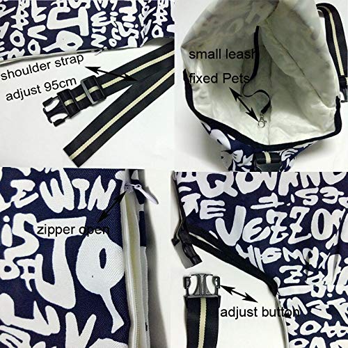 Bolsa Gato Transportín para Perros Bolsa De Hombro De Viaje Transportín para Perros Cachorros Bolsa De Transporte para El Pecho De Gato para Mascotas