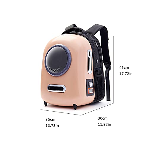 Bolsa para mascotas Bolso de la burbuja del portador de la mochila del gato, Pequeño portador de mochila para perros pequeños para perros pequeños, cápsula espacial PORT PORT PORT PORT POR PISTRIBILES