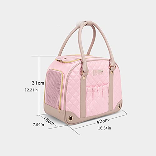 Bolsa para Mascotas Bolso Portador, Bolsas de Lona aprobadas por la aerolínea, Bolso portátil de Viajes para Mascotas para Perros pequeños, Gatos y Cachorros, Animales pequeños Jaula para Mascotas