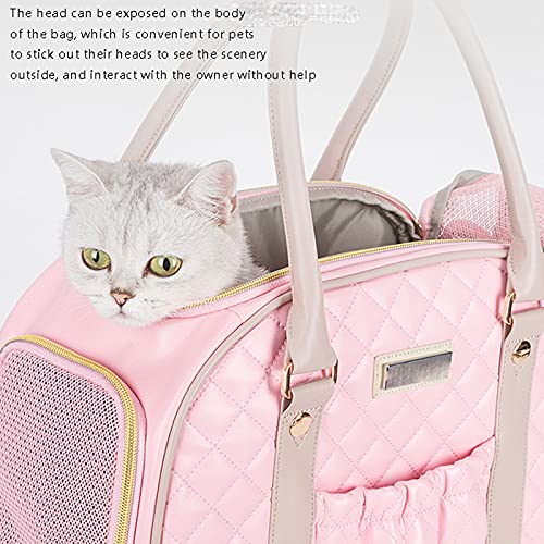 Bolsa para Mascotas Bolso Portador, Bolsas de Lona aprobadas por la aerolínea, Bolso portátil de Viajes para Mascotas para Perros pequeños, Gatos y Cachorros, Animales pequeños Jaula para Mascotas