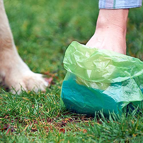 Bolsas recoge excrementos biodegradables en surtido de colores y dispensador con clip hueso. Bolsas desechos perros. (90). Ref.50999
