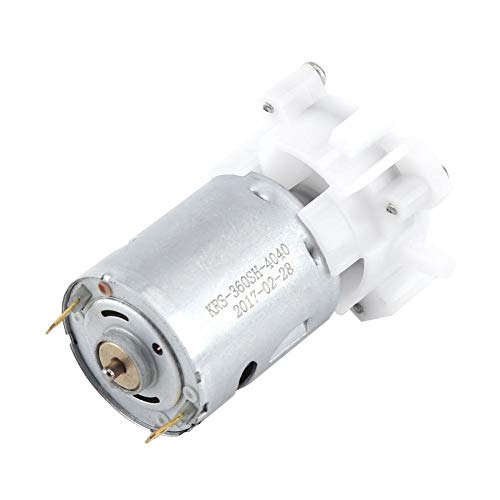 Bomba, DC 3-12V Mini Bomba de Agua Autocebante con Motor RS-360SH para Acuarios, Bonsáis, Rocalla, Sistema de Enfriamiento de Agua o Muchos Experimentos