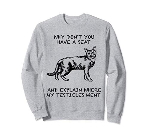 Bombay Cita de gato divertido arte dibujado a mano Sudadera