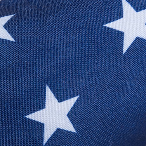 Bone Dry DII Hueso seco Estrellas y Rayas Americana Cama para Mascotas para Perros y Gatos