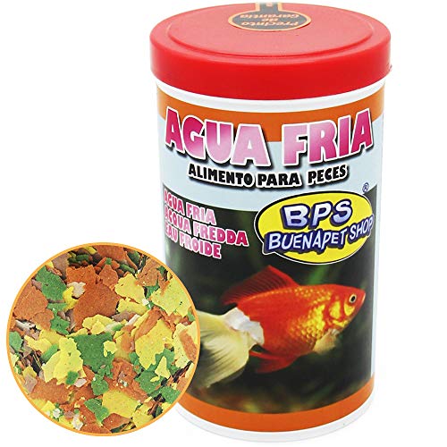 BPS Alimento Completo para Peces Agua Fría Equilibrada para Peces Ornamentales de Acuario 1000 ml (Modelo 2: 160g) BPS-4063