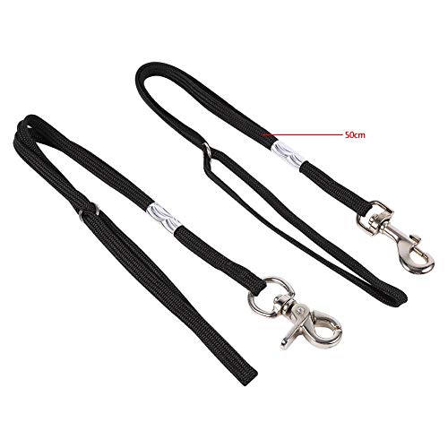 Bucles para la preparación de mascotas, 2 tipos de mascotas profesional perro gato arnés de lazo lazo de restricción ajustable cuerda para la preparación de mesa bañeras de baño(L perno a presión)