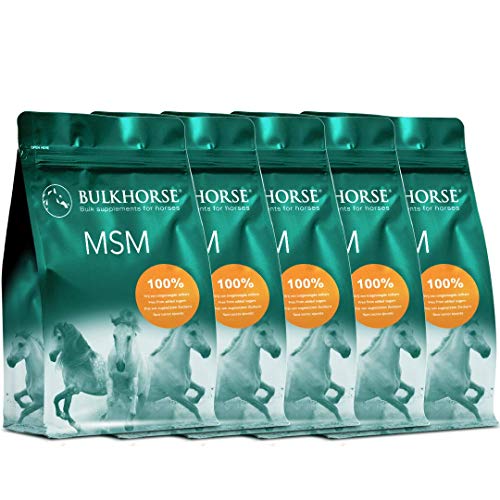 BULKHORSE MSM Powder | Completamente libre de azúcares añadidos | 5000 gramos