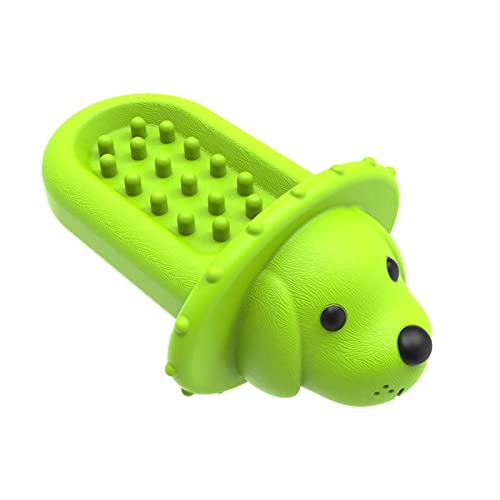 BUOUED Suministros para mascotas perro lamiendo estera de perro cajón de perro alivio congestionado perro masticar juguete limpieza dientes interactivo molar Rod