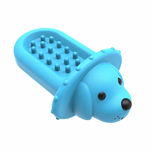 BUOUED Suministros para mascotas perro lamiendo estera de perro cajón de perro alivio congestionado perro masticar juguete limpieza dientes interactivo molar Rod