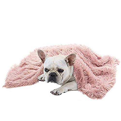 BVAGSS Alfombra Manta Suave y Linda Warm Manta Lavable para Gatos y Perros XH025 (M, Pink)