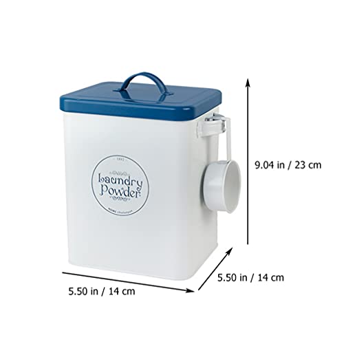 cabilock Recipiente de Comida Y Tratamiento para Mascotas con Cuchara para Servir Recipiente de Comida para Perros de Granja con Tapa Latas de Almacenamiento Herméticas para Perros Gran