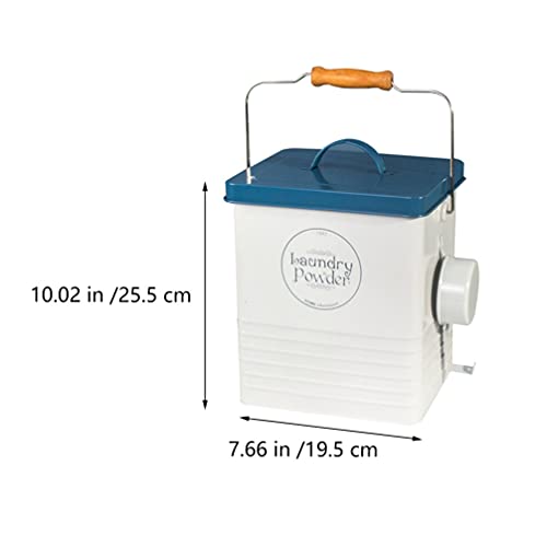 Cabilock Recipiente Hermético para Alimentos para Mascotas Recipiente de Almacenamiento de Basura Despensa Cesta de Comida para Perros Y Gatos Caja de Almacenamiento con Cuchara para