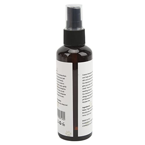 Caiqinlen Removedor de Orina para Gatos, Desodorante para Mascotas 100ml para Perros para Gatos para Mascotas