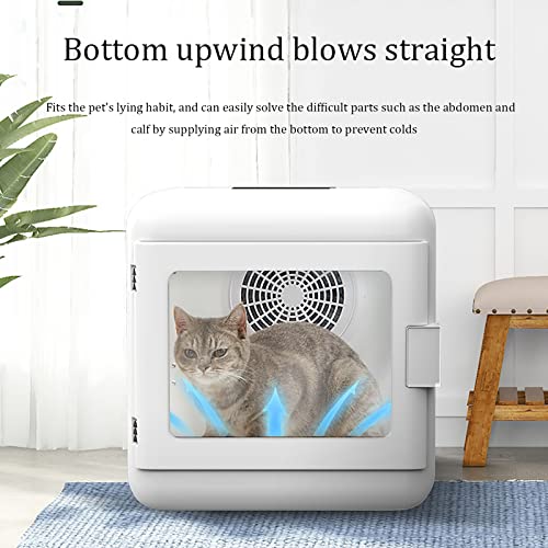 Caja De Secado para Mascotas, Máquina De Soplado De Agua para Perros Y Gatos, Secado Automático Cabello para Mascotas, Máquina Soplado Agua para Perros Y Gatos, 410 * 480 * 410MM