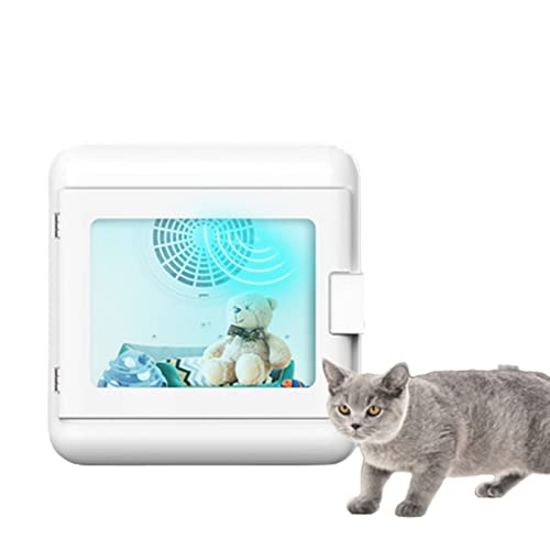 Caja De Secado para Mascotas, Máquina De Soplado De Agua para Perros Y Gatos, Secado Automático Cabello para Mascotas, Máquina Soplado Agua para Perros Y Gatos, 410 * 480 * 410MM