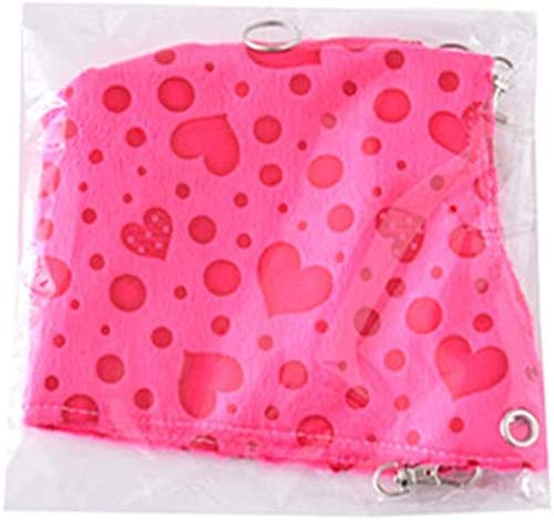 Cama del animal doméstico de la rata mascota Hamacas Hamaca Hamacas Ferret Pig Juguetes Rata Conejo Ropa de cama Cama for el azul Interior de la rata de la jaula del gato Accesorios Camas gato Hamaca,