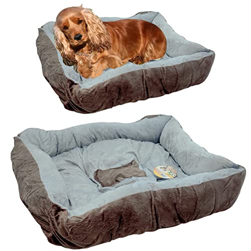 Cama Mascotas . Cama para Perros y Gatos . Cojín Perros y Gatos. Varios tamaños Disponibles.55X40CM (Mediana). Ref.51213