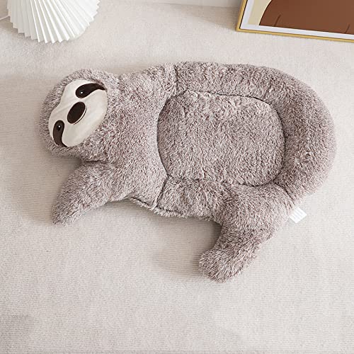 Cama para Gatos Cama de Gato para Perros mullida para Gatos para Gatos y Perros pequeños, Cojín de Gato de Felpa Redondo Cama Mimosa,Marrón