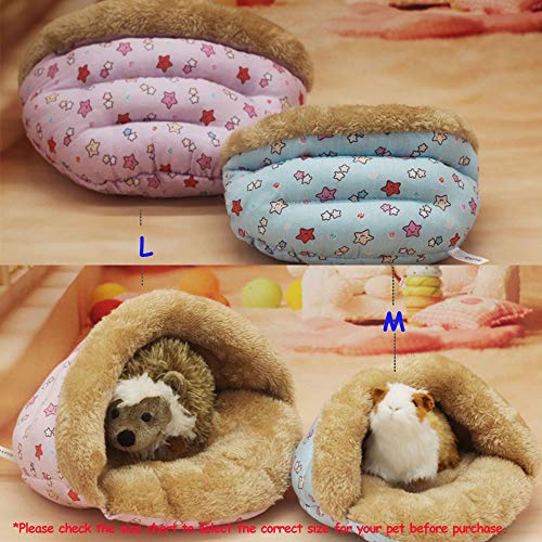 Cama para hámster, Invierno cálido, Forro Polar, Cueva de azúcar, Cama Nido, Mascota pequeña, cojín de Felpa para Dormir, Accesorios para, Hurones, Rata, Ardilla, erizos, cobaya, Conejo, Chinchilla