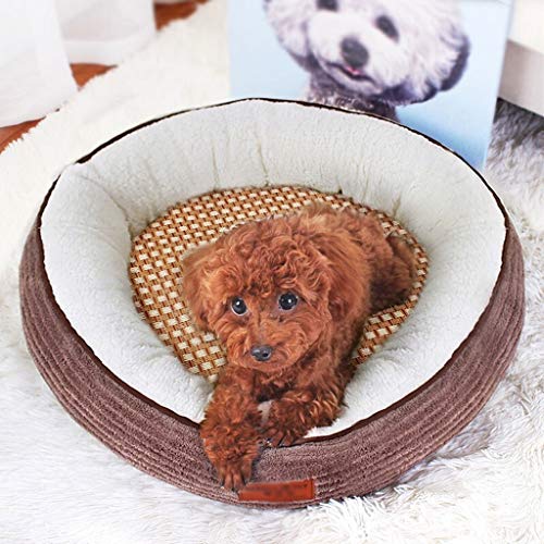 Cama para Mascotas Perrera del perro del gato de la perrera de la perrera del animal doméstico lavable Doudou peluche Warm perrera de tamaño pequeño y mediano perro mascota perro gato perro y el perro