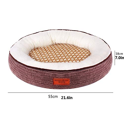 Cama para Mascotas Perrera del perro del gato de la perrera de la perrera del animal doméstico lavable Doudou peluche Warm perrera de tamaño pequeño y mediano perro mascota perro gato perro y el perro