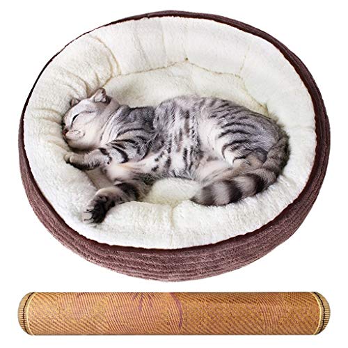 Cama para Mascotas Perrera del perro del gato de la perrera de la perrera del animal doméstico lavable Doudou peluche Warm perrera de tamaño pequeño y mediano perro mascota perro gato perro y el perro