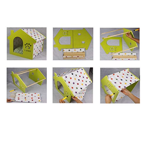 Cama para Perro Extraíble de madera cama del perro casero camas casa del animal doméstico del perro del gato del perro de habitaciones camas de lujo del amortiguador del sofá del perrito Pet Products
