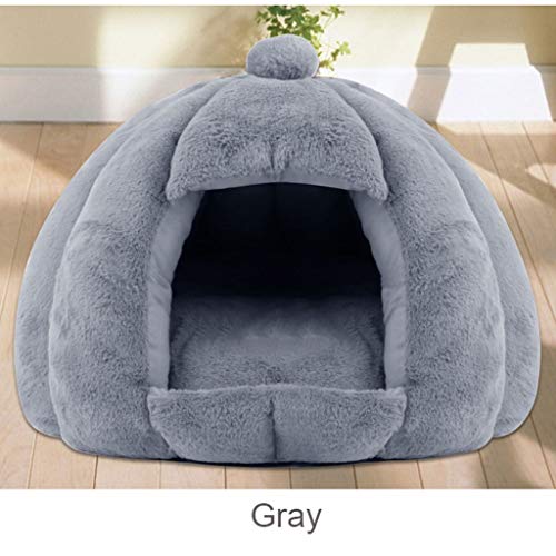 Cama para Perros y Gatos Cama del animal doméstico del perro y del gato Cama acogedora cueva Igloo Casa for gatos grandes perros pequeños gatitos mimosos lugar for dormir for su mascota Mascotas Calen