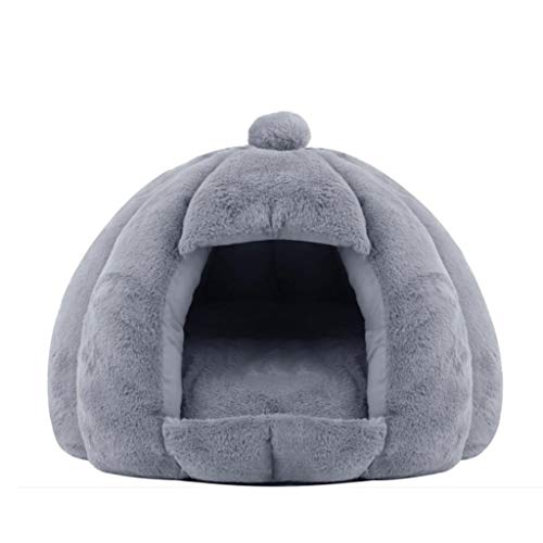 Cama para Perros y Gatos Cama del animal doméstico del perro y del gato Cama acogedora cueva Igloo Casa for gatos grandes perros pequeños gatitos mimosos lugar for dormir for su mascota Mascotas Calen
