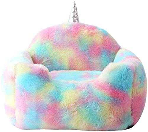 Camas para perros Forma de unicornio Cama para gatos Cama para perros Cojín de animales lavable Elegante con borde Suave Mimoso Invierno Interior Piel Perros medianos pequeños Canasta rectangular para