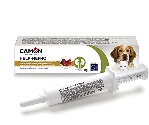 Camon Help NEFRO alimento complementario para perros y gatos que ayuda en el mantenimiento del estado fisiológico normal de las Vias urinarias