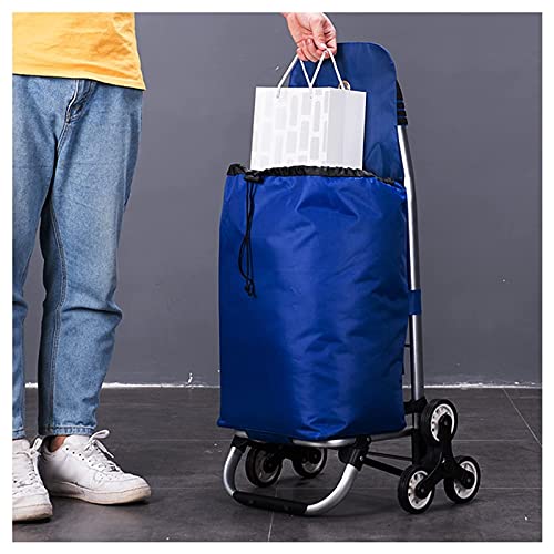 Carrito de la compra Carrito de la compra plegable Carrito de la compra pequeño Carrito de la compra de servicio pesado Carro de servicio público Subir escaleras para el supermercado Carro de lavander
