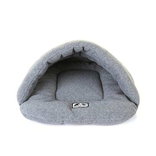 Casa de Gato Cómoda Mascota Gato Gatito Perro Cama Caliente Mascota Dormir Cueva Cálido Nido para Perro Lindo Mascota Gato Durmiendo