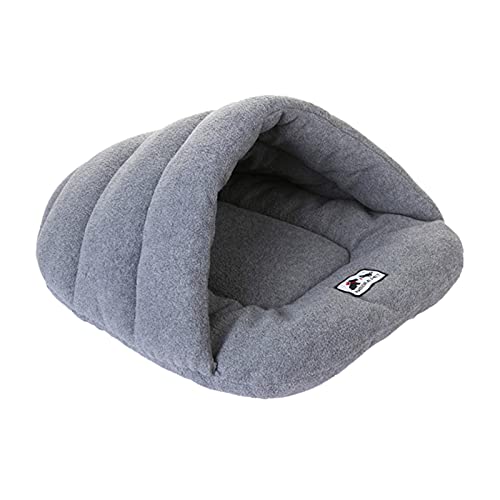 Casa de Gato Cómoda Mascota Gato Gatito Perro Cama Caliente Mascota Dormir Cueva Cálido Nido para Perro Lindo Mascota Gato Durmiendo